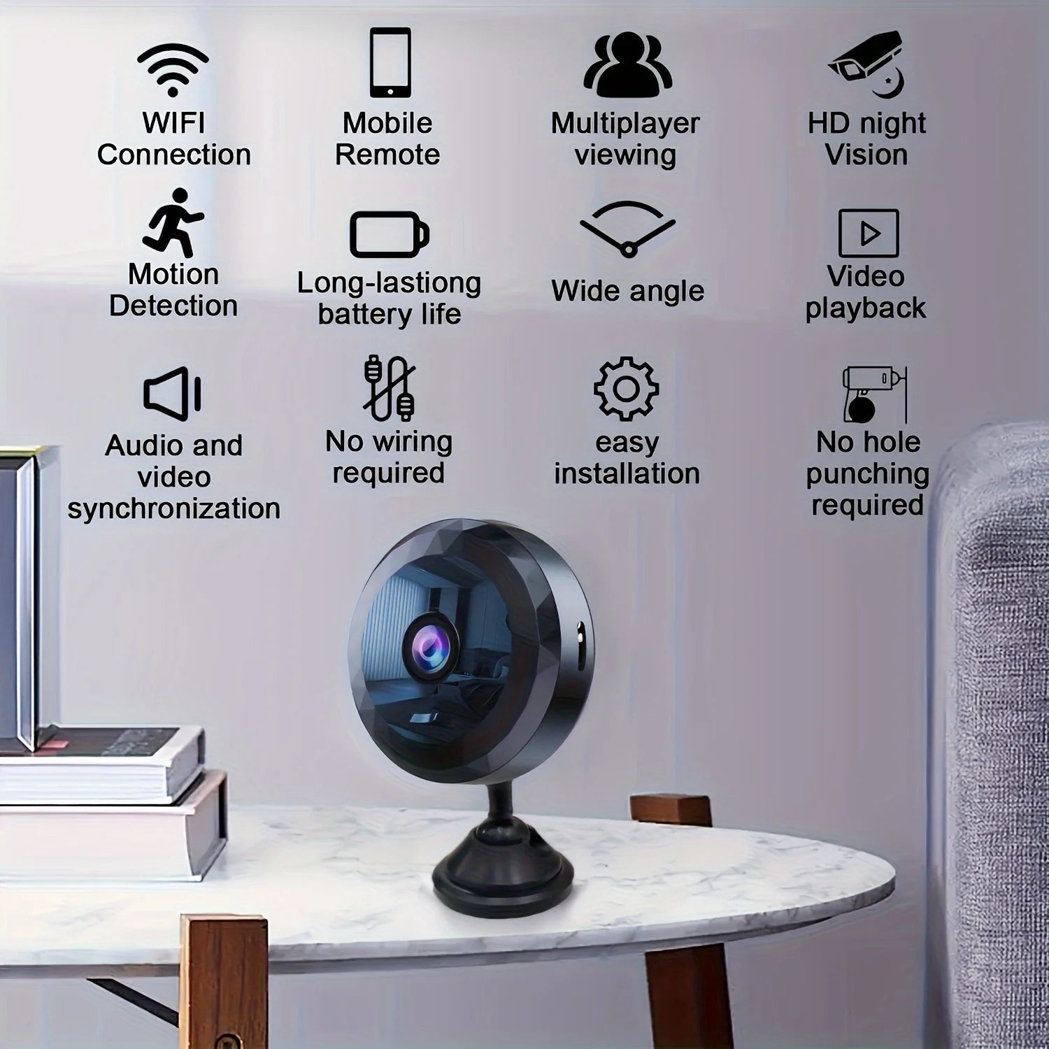 Mini Home WiFi Security Camera