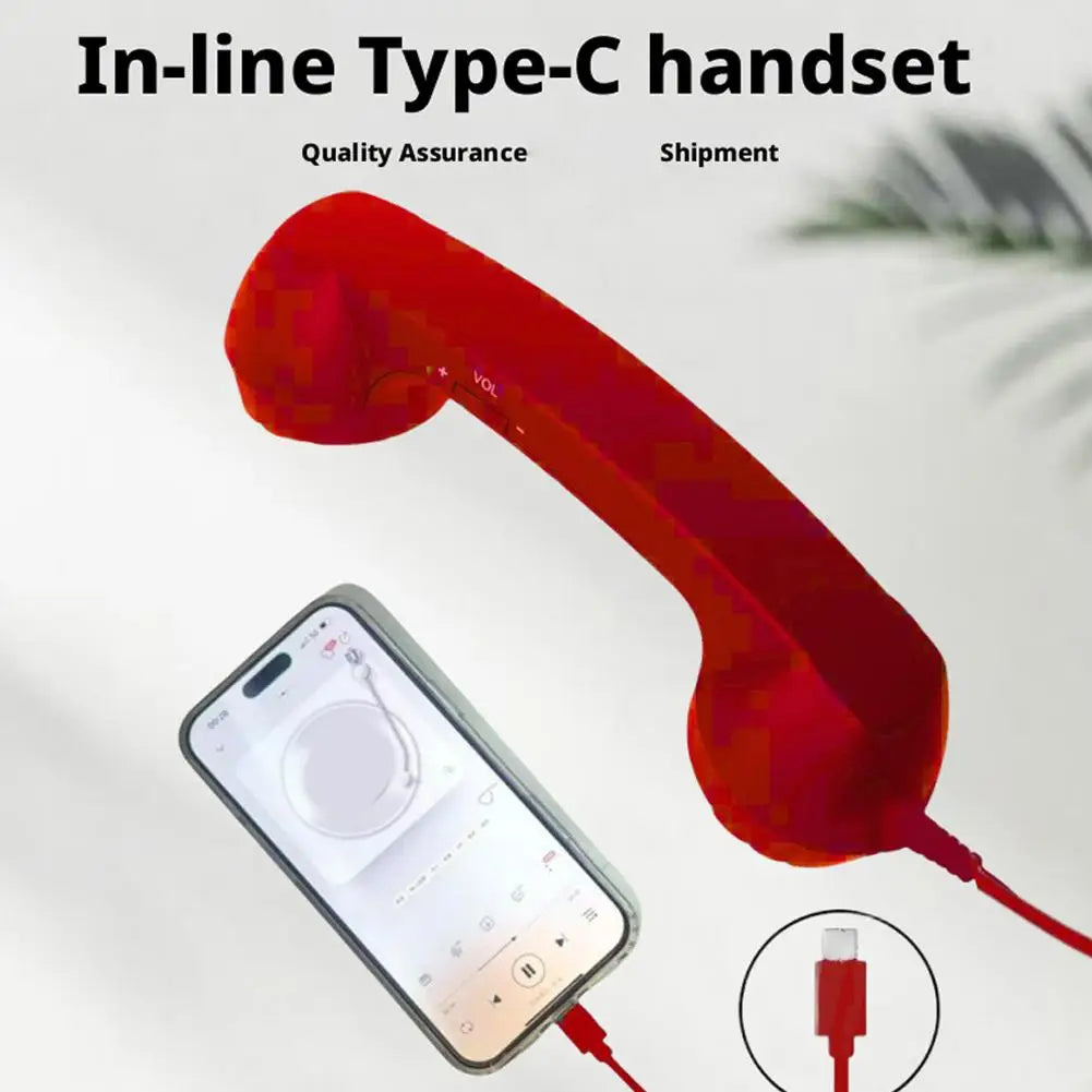Retro Phone Handset for Mobile