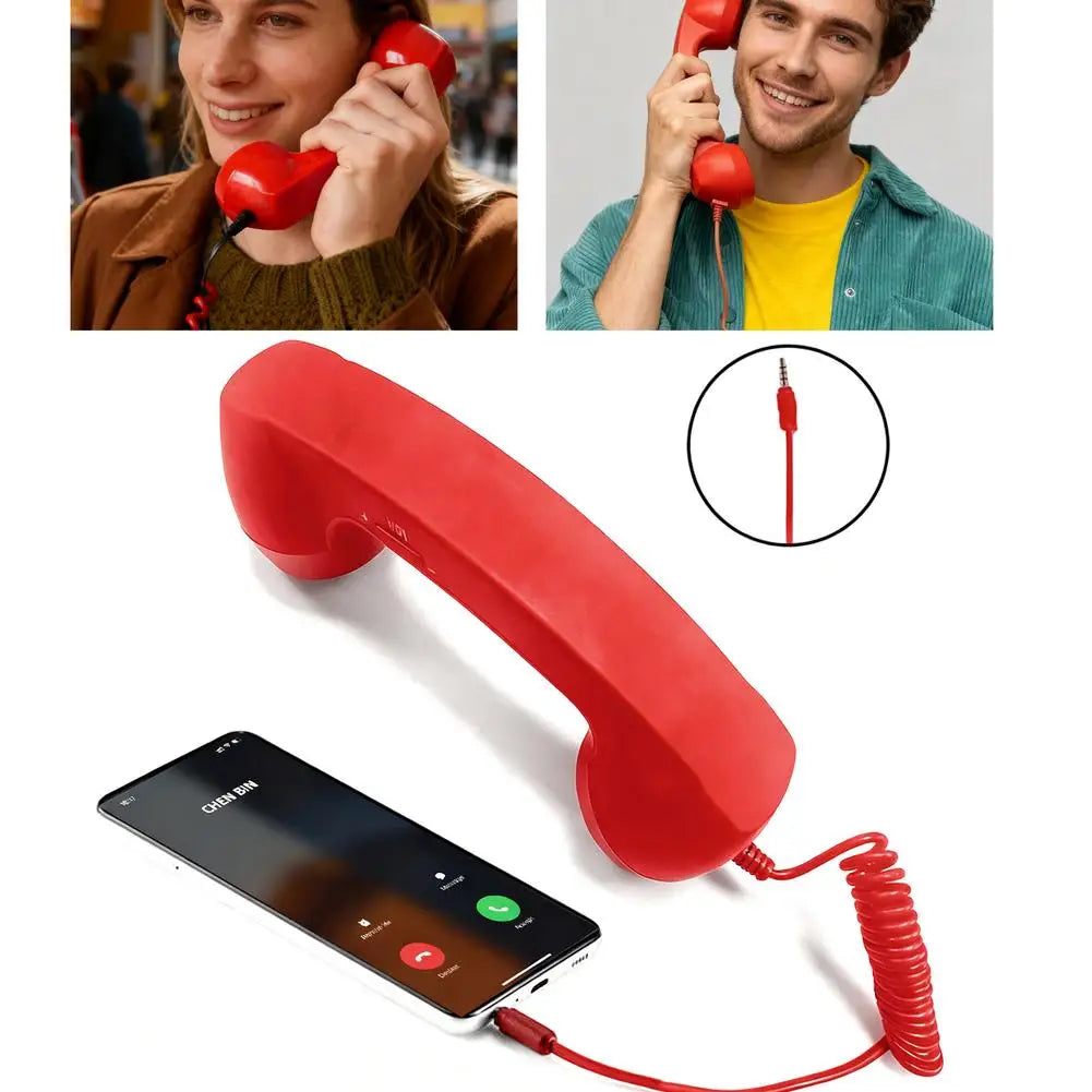 Retro Phone Handset for Mobile