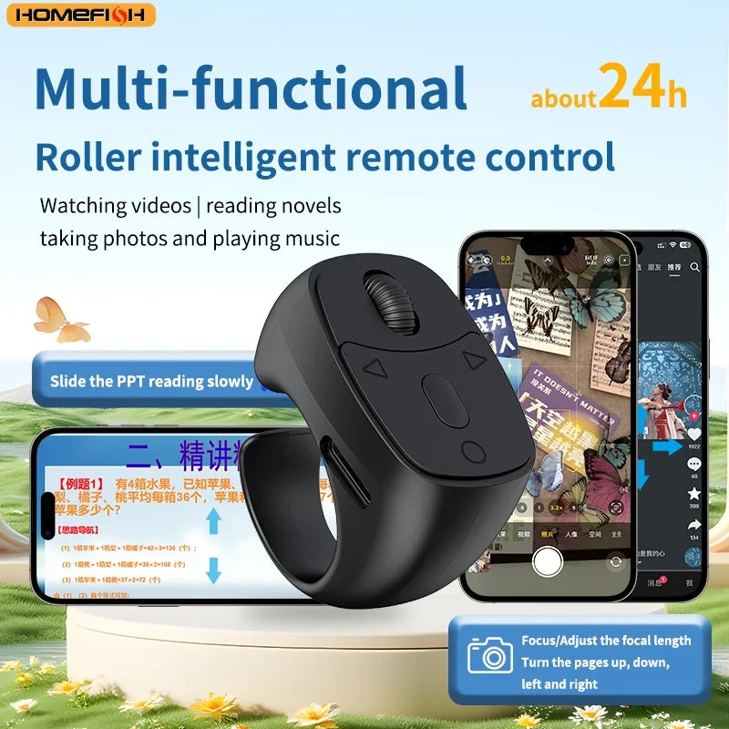 Pocket Scroll Ring Remote
